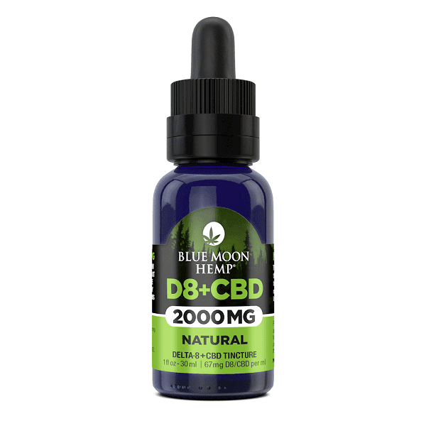 D8 and CBD Tincture Natural