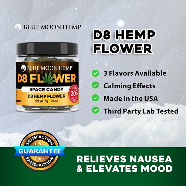 Blue Moon Hemp D8 Flower 3.5g or 7g