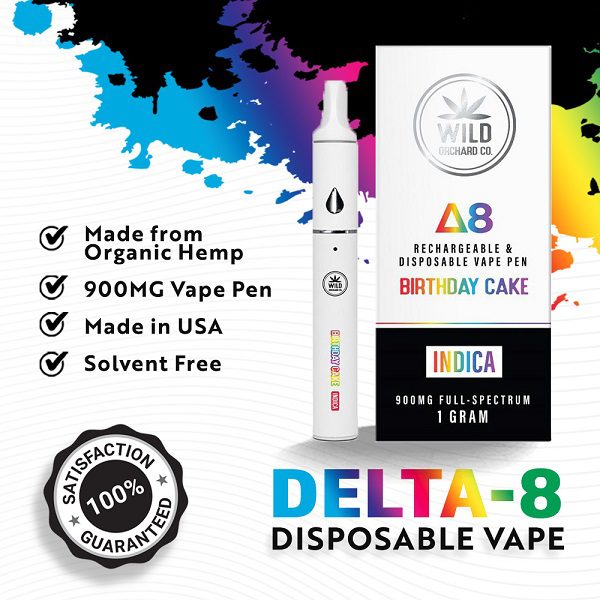 Wild Orchard’s Delta 8 Disposable Vape