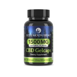 60 Count – CBD Gel Caps 25mg