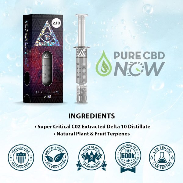 iDELTA Delta 10 Dab Syringe Full Gram Ingredients