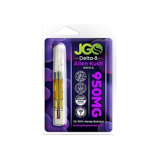 JGO Delta 8 Cart Alien Kush Strain