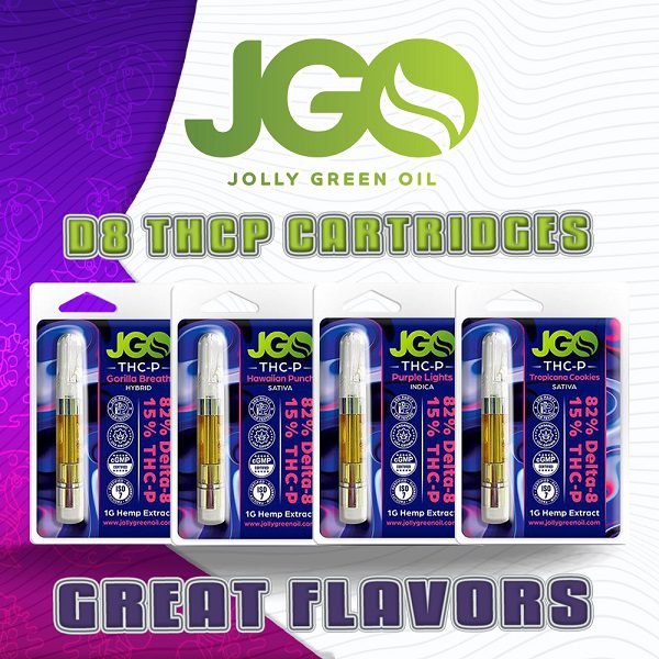 JGO Delta 8, THC-P Blend Cart