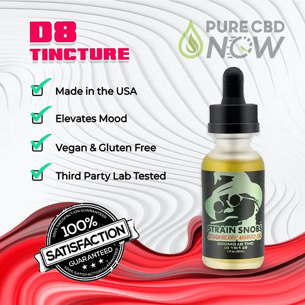 Buy Strain Snobs D8 Tincture online