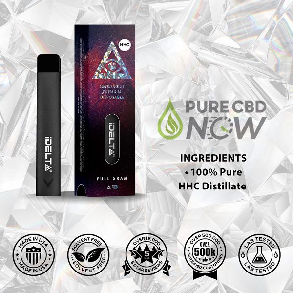 iDELTA Disposable HHC Vape Pen Ingredients