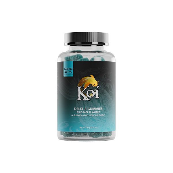 Koi Delta 8 THC Gummies - Koi Delta 8 THC Gummies - 60CT BLUERAZZ