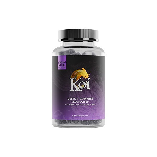 Koi Delta 8 THC Gummies - Koi Delta 8 THC Gummies - 60CT GRAPE