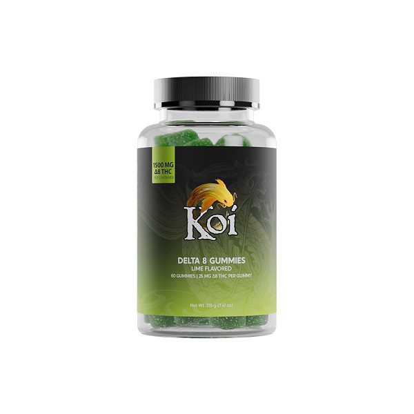 Koi Delta 8 THC Gummies - Koi Delta 8 THC Gummies - 60CT LIME