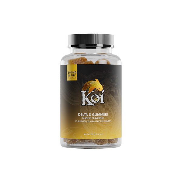 Koi Delta 8 THC Gummies - Koi Delta 8 THC Gummies - 60CT MANGO