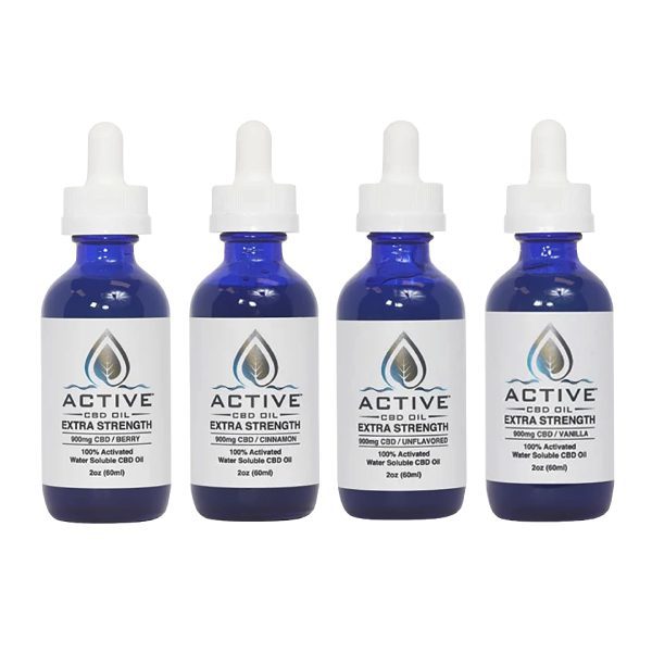 Active CBD Oil Tincture-Water Soluble 