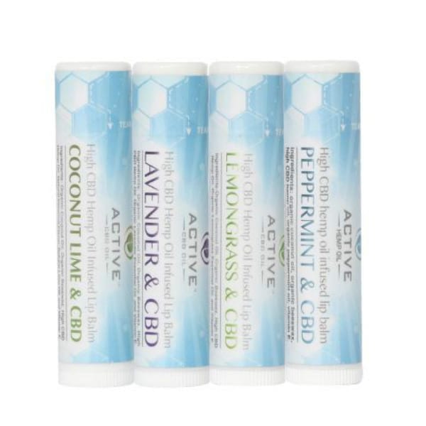 Active CBD Oil Infused Lip Balm