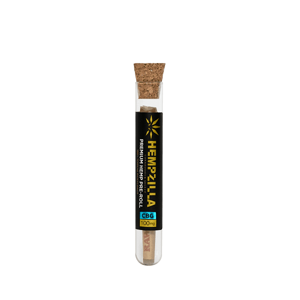 Hempzilla Pre-Roll CBG Flower 100mg