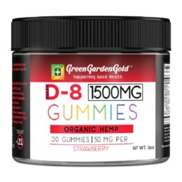 Delta-8 THC 50mg Gummies - Strawberry