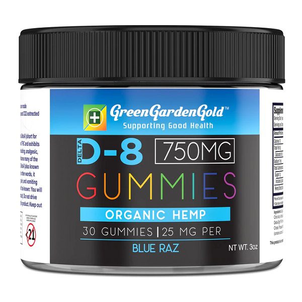 Delta-8 THC Gummies - Blue Raz