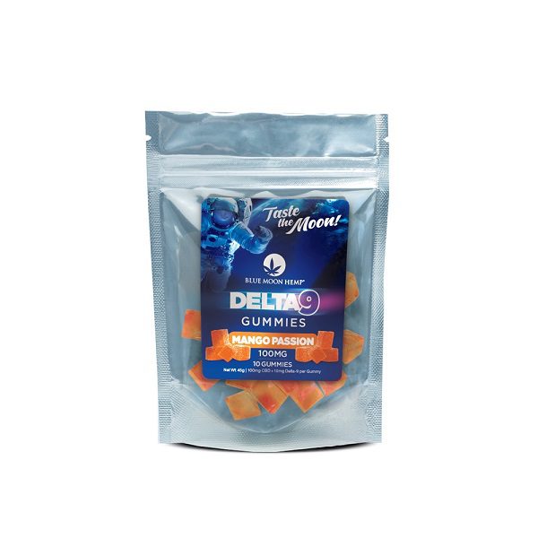 Delta 9 Mango Passion Fruit Gummies 100mg