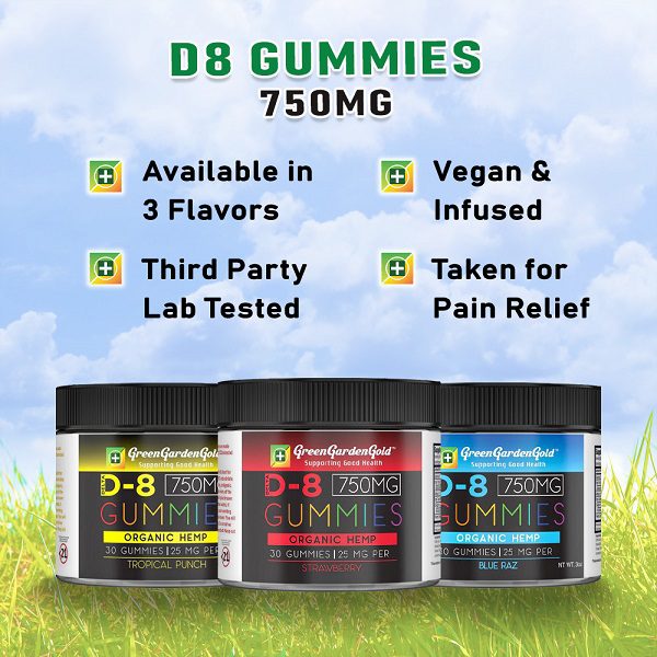 Delta-8 THC Gummies 750mg