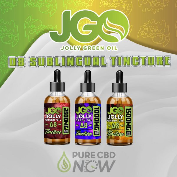 JGO Delta-8 Sublingual Tincture