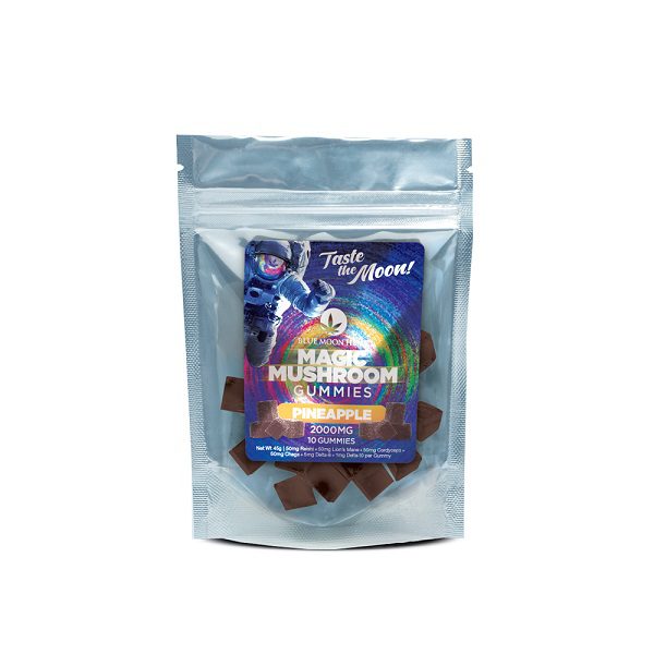 Magic Mushroom Pineapple Gummies 2000mg