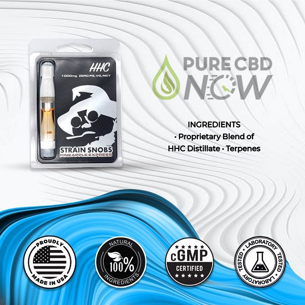 Strain Snobs HHC Cartridge 1000mg Ingredients