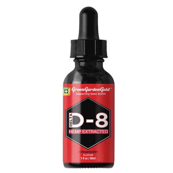 750mg Delta-8 Tincture - Strawberry