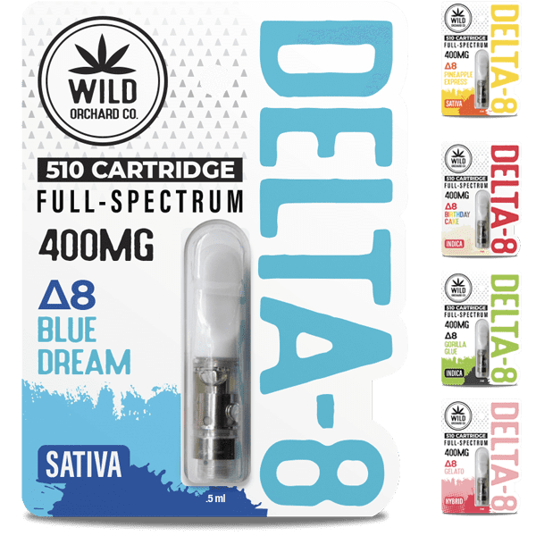 Wild Orchard Delta-8 510 Cartridges 400mg