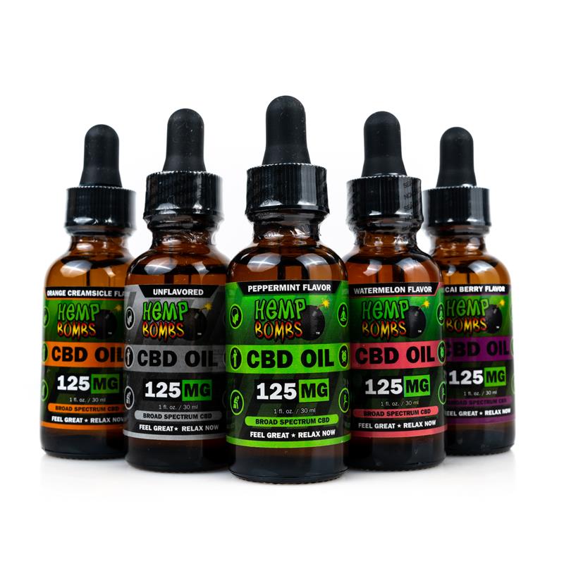 Hemp Bombs CBD Oil Bundle (3 Flavors)