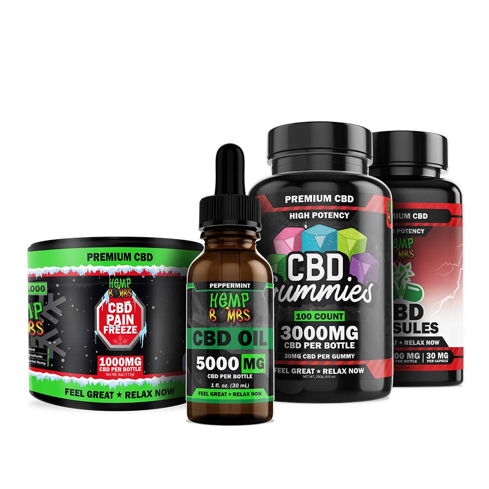 Hemp Bombs High potency CBD Bundle