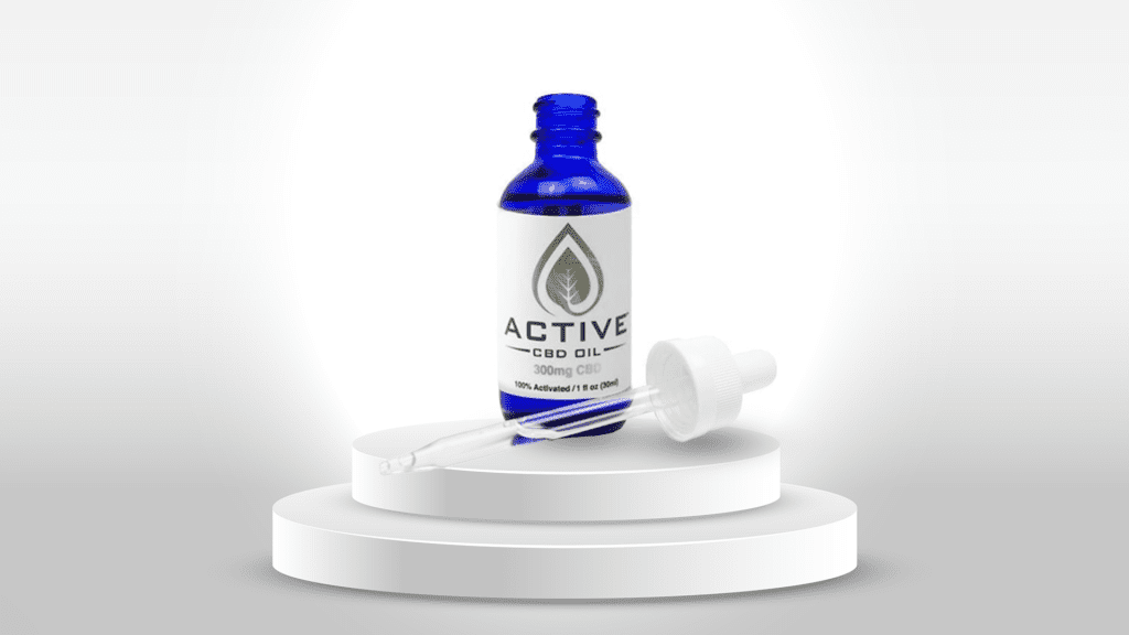 Active CBD Oil CBD/MCT Tincture 300mg