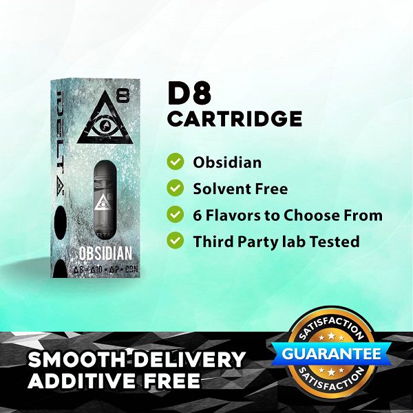 Obsidian Blend Delta 8 Cartridge