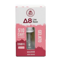 Delta 8 Live Resin – 510 Cartridge Gelato 1.5g