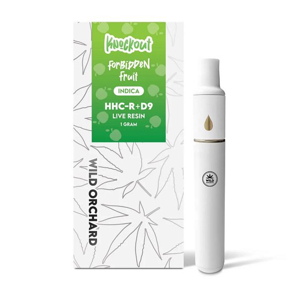 Wild Orchard Knockout “Forbidden Fruit” HHC-R Live Resin Vape Pen 1 Gram