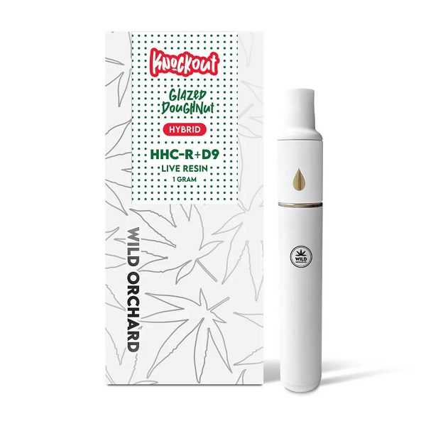 Wild Orchard Knockout “Glazed Doughnut” HHC-R Live Resin Vape Pen 1 Gram