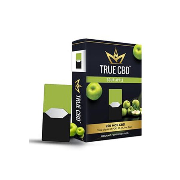 True CBD Sour Apple pod