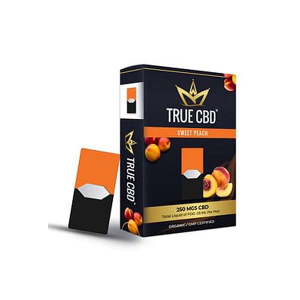 True CBD Sweet Peach pod