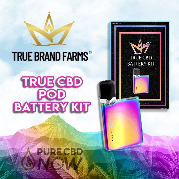 True CBD Pod Battery Kit by True Brand Farms