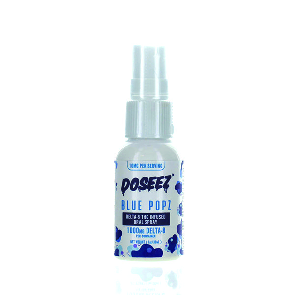 Doseez delta 8 blue popz spray 1000mg