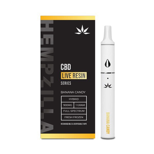 Banana Candy CBD Live Resin 1G Vape