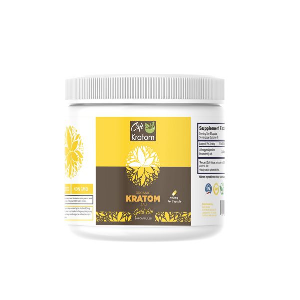 Bali Gold 8oz powder jar