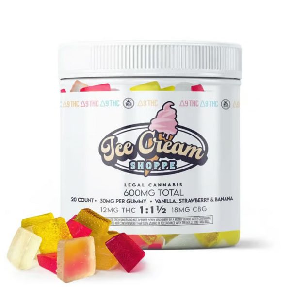 Delta 9 Gummies – Ice Cream Shoppe 20 pack