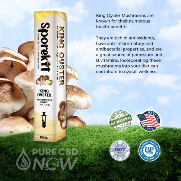 King Oyster Mushrooms Liquid 10ml