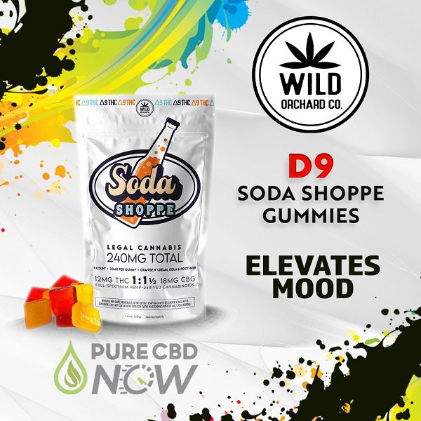 Buy Wild Orchard Delta 9 Gummies Soda Shoppe