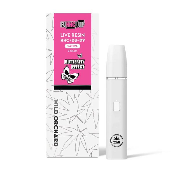 Wild Orchard Live Resin HHC Vape Pen “Butterfly Effect” 2 Gram