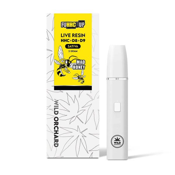 Wild Orchard Live Resin HHC Vape Pen “Mad Honey” 2 Gram