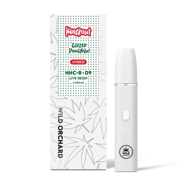 Wild Orchard Knockout “Glazed Doughnut” HHC-R Live Resin Vape Pen 2 Gram