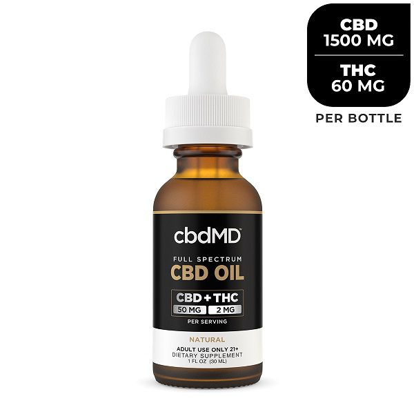 CBD Oil Tincture Natural 1500mg