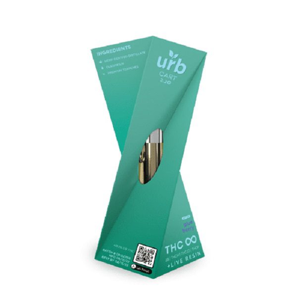 URB THC Infinity Cartridge 2.2G Glue Berry strain