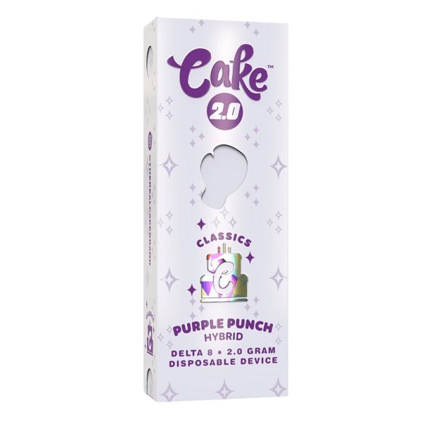 Cake Delta 8 Disposable 2G Purple Punch Strain