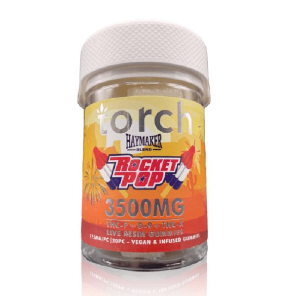 Torch Rocket Pop Live Resin Gummies 3500mg