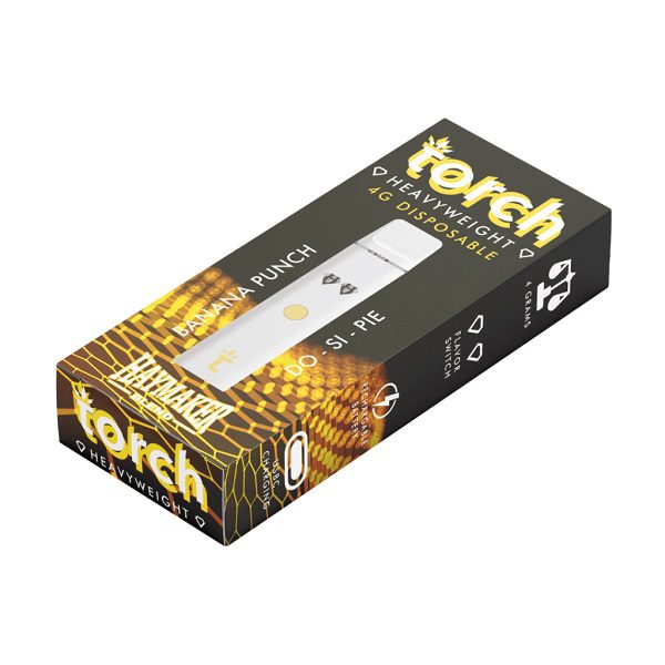 Torch Haymaker Heavyweight Disposable Vape Pen 4G - Banana Punch x Do Si Pie Strain