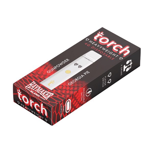 Torch Haymaker Heavyweight Disposable Vape Pen 4G - Gunpowder x Georgia Pie Strain